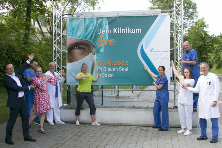 Das Klinikum-Team freut sich bereits auf "Dein Klinikum live" am 11.06.2022