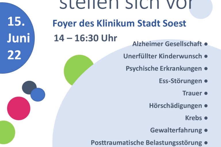 Plakat Selbsthilfetag 2022
