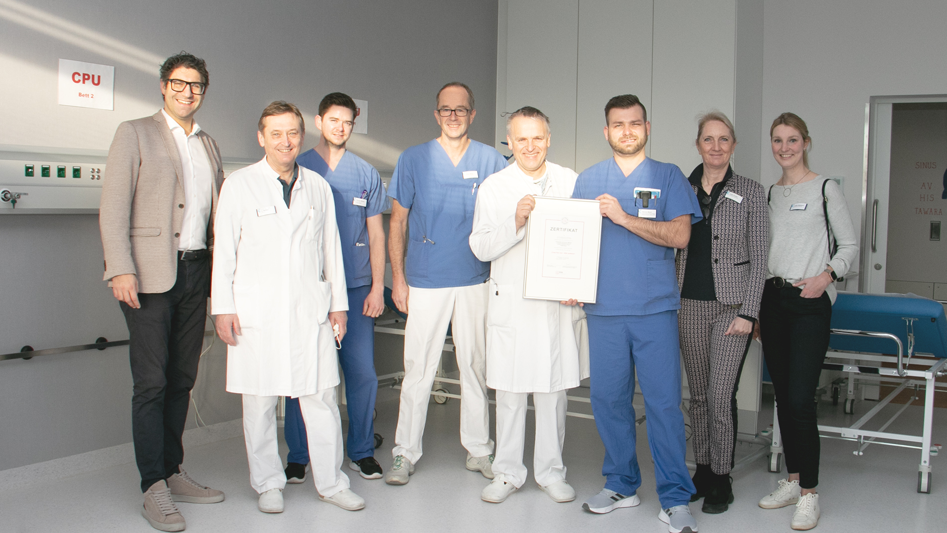 Die Chest Pain Unit im KlinikumStadtSoest ist jetzt offiziell zertifiziert