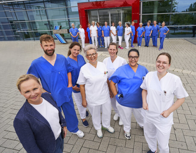 Pflegekräfte KlinikumStadtSoest Ein starkes Team: Die Pflegekräfte im KlinikumStadtSoest