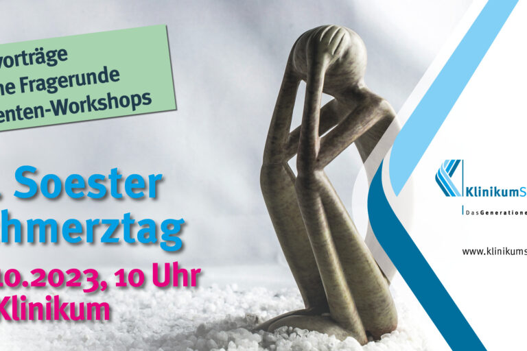 11. Soester Schmerztag 2023 im KlinikumStadtSoest