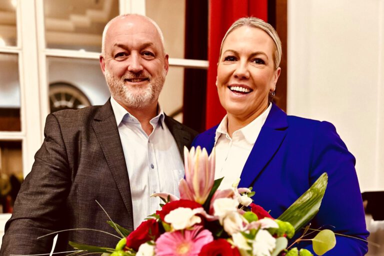 Ärztlicher Direktor Dr. Norbert Lösing und seine Stellvertreterin Dr. Kathrin Hasemann - KlinikumStadtSoest