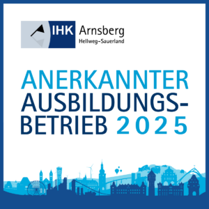 Anerkannter Ausbildungsbetrieb 2025 Das KlinikumStadtSoest ist anerkannter Ausbildungsbetrieb 2025 der IHK Arnsberg