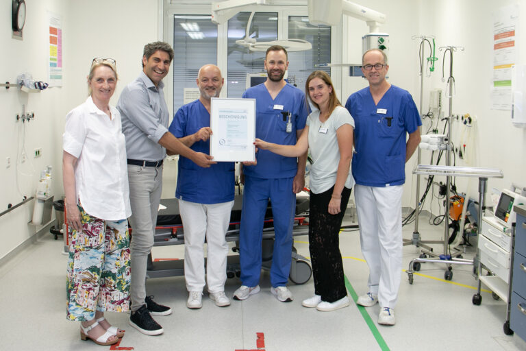 Das KlinikumStadtSoest wurde erneut als Regionales Traumazentrum ausgezeichnet