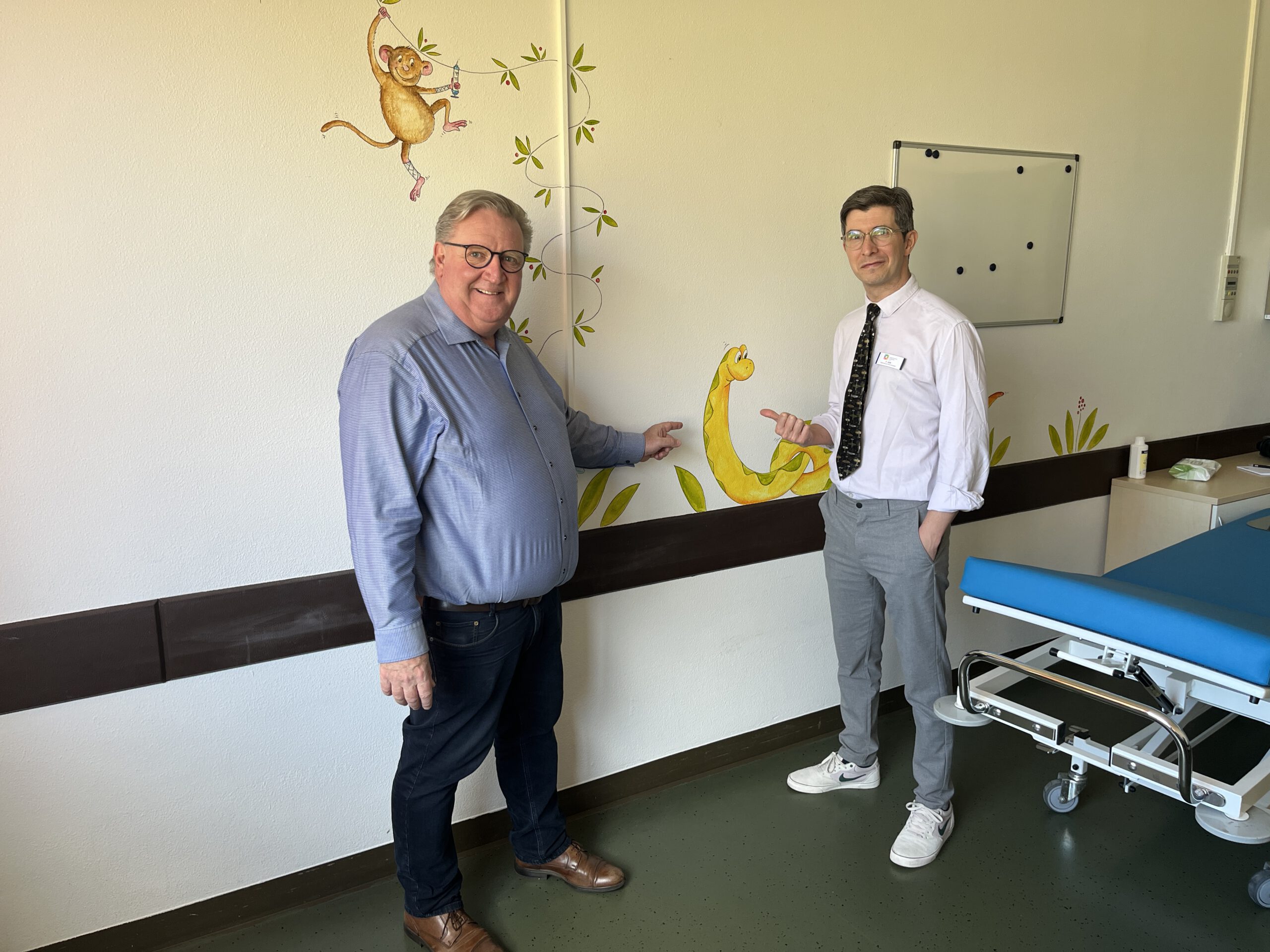 Kindergerechte Gestaltung der Kinderorthopädie