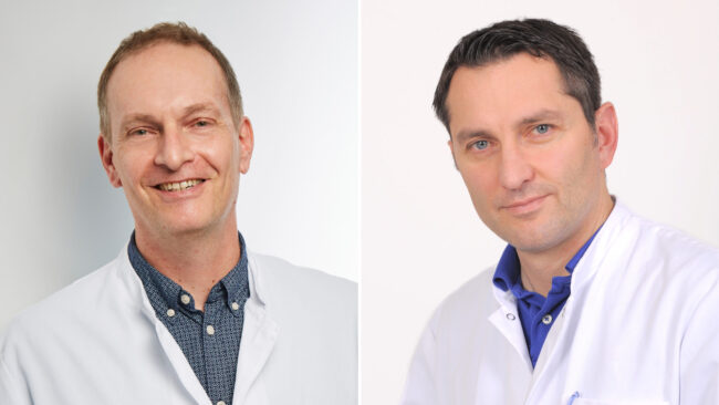 Dr Lücke und PD Dr. Boettcher Dr. Sebastian Lücke und Priv.-Doz. Dr. Ioannis Boettcher